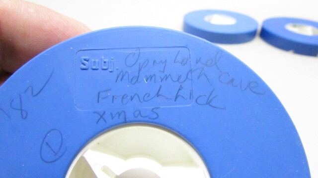 Lot of 10 SUPER 8 Movie Film 3″ Reels Blue America USA Tour 1980s 3″ SEE LIST