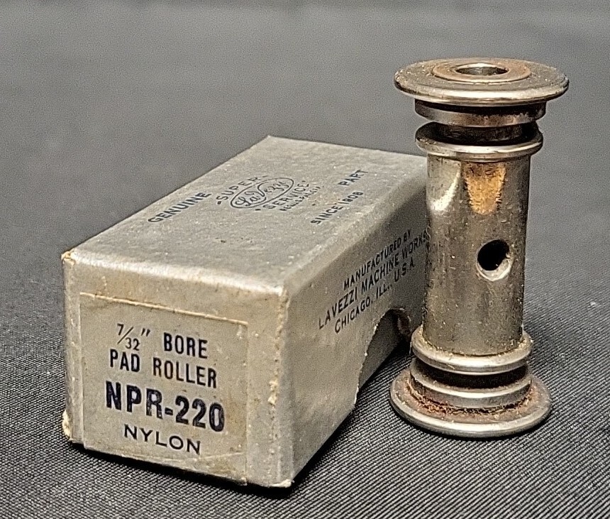 Vintage Simplex 35mm Film Bore Pad Roller Projector Part LaVezzi Machine NPR-220
