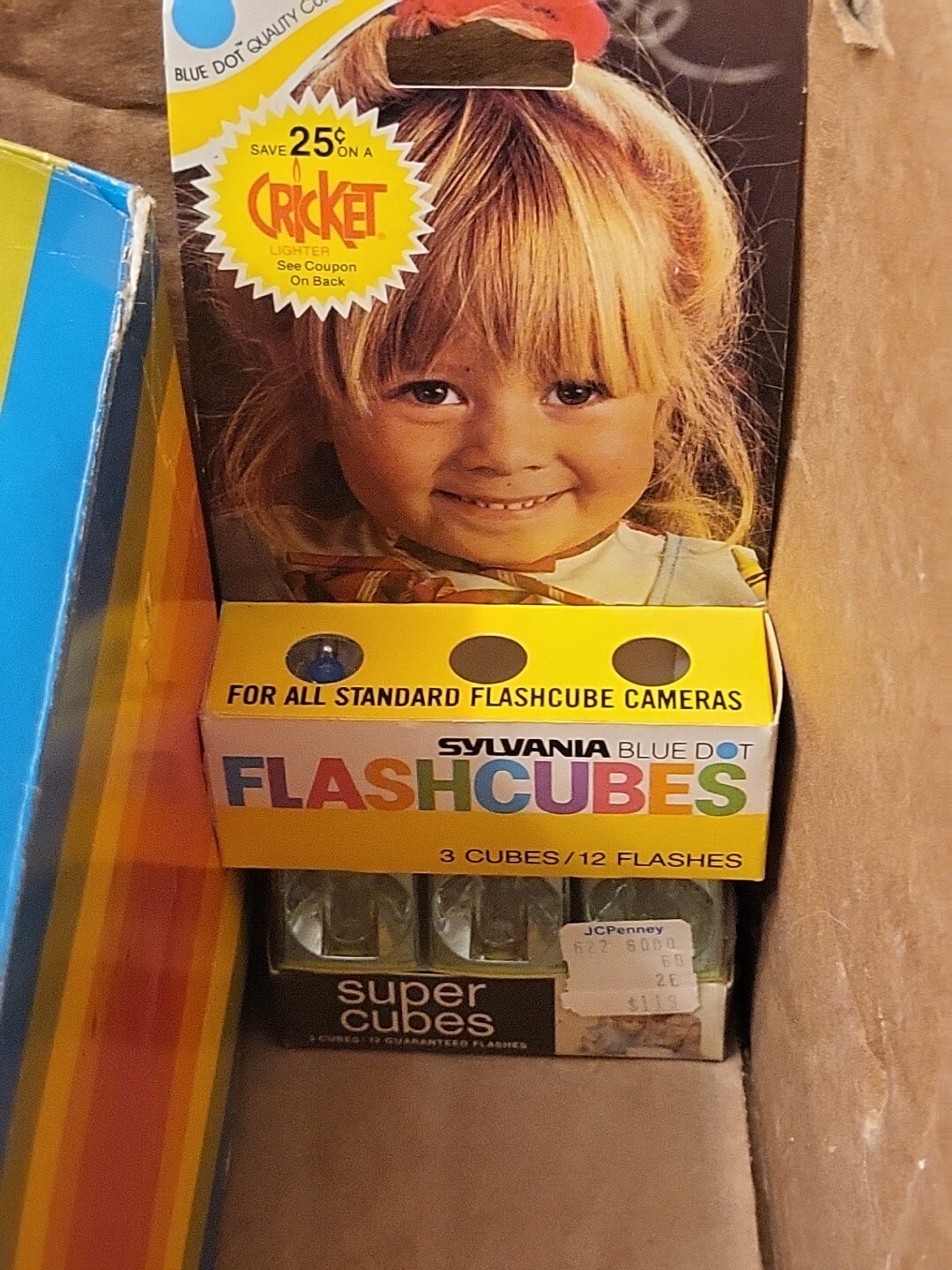 4 Flashcubes Nos Original Packaging