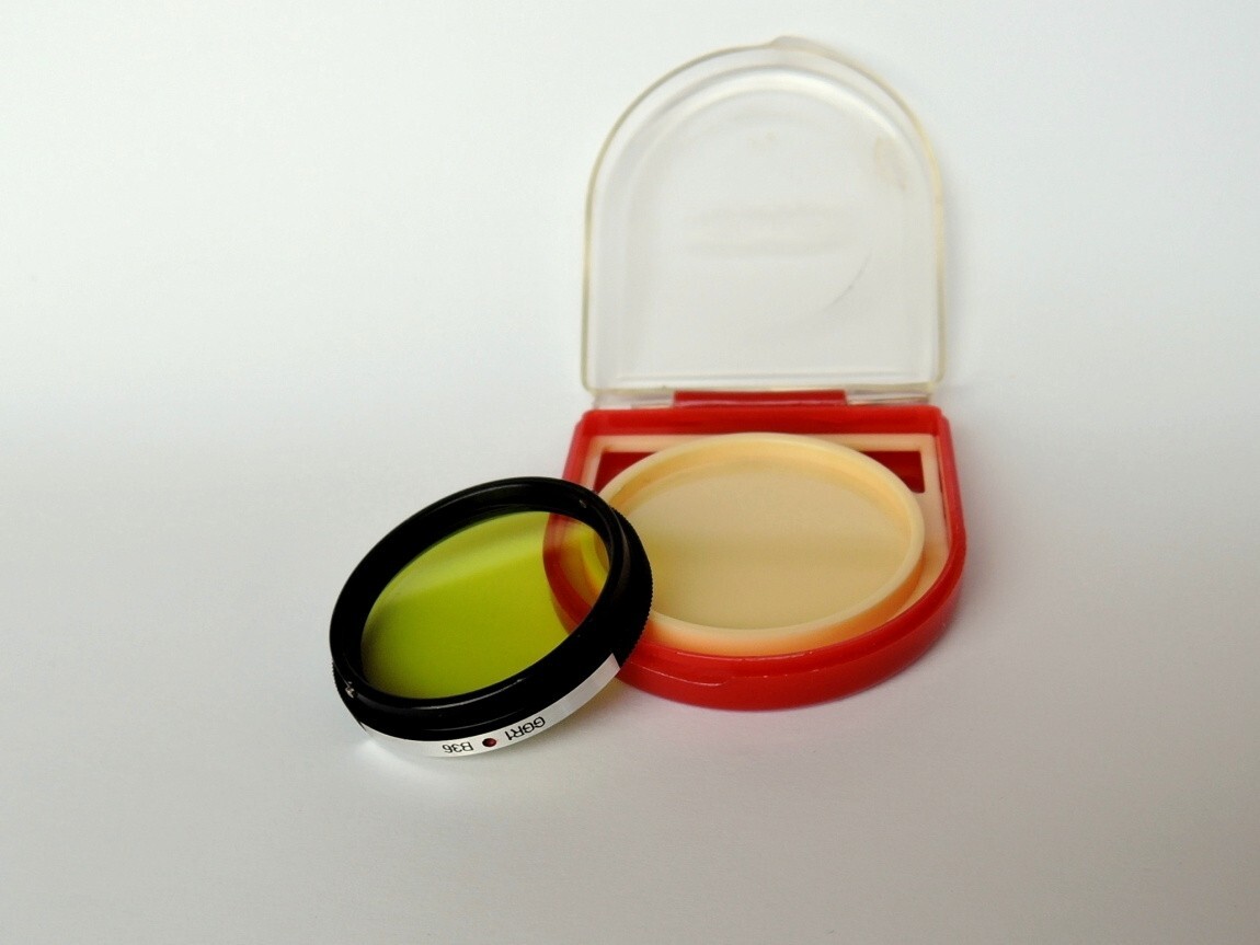 Flexaret MEOPTA GGR1 B36 Color Filter Czechoslovakia Genuine Accessories Bayonet
