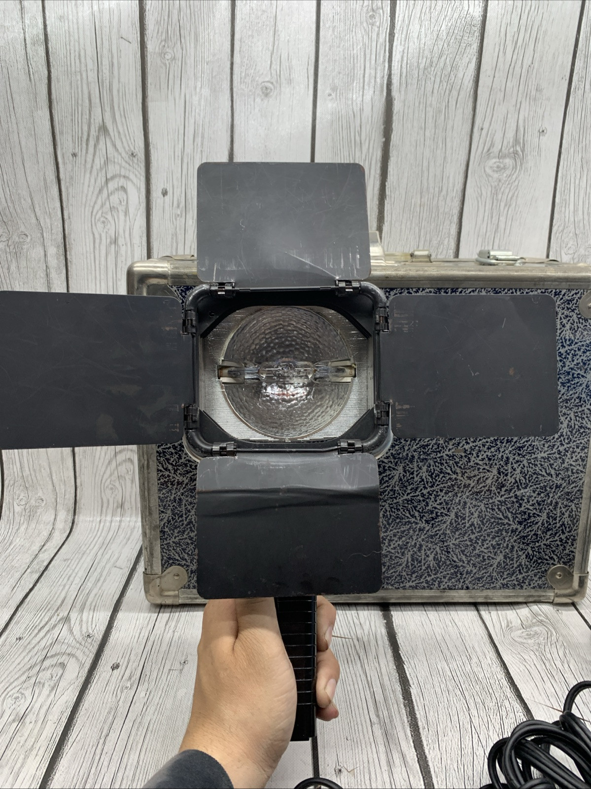 Sylvania Sun Gun SG-60 Movie Camera Lights (2) Tested WORKING