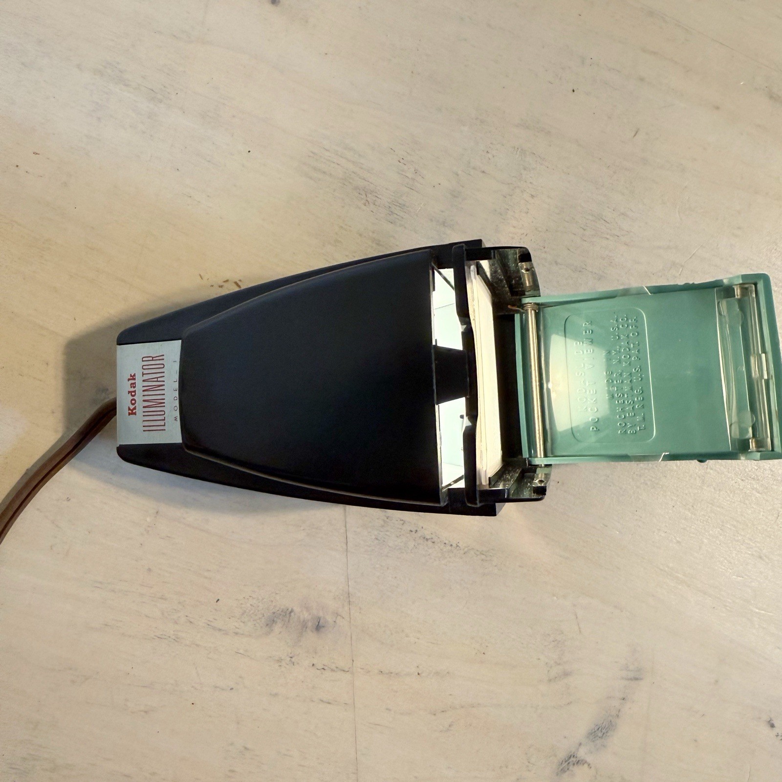 Vintage Kodak Illuminator Model-1 Late 50s Lighting Source for 2×2″ Slides Works