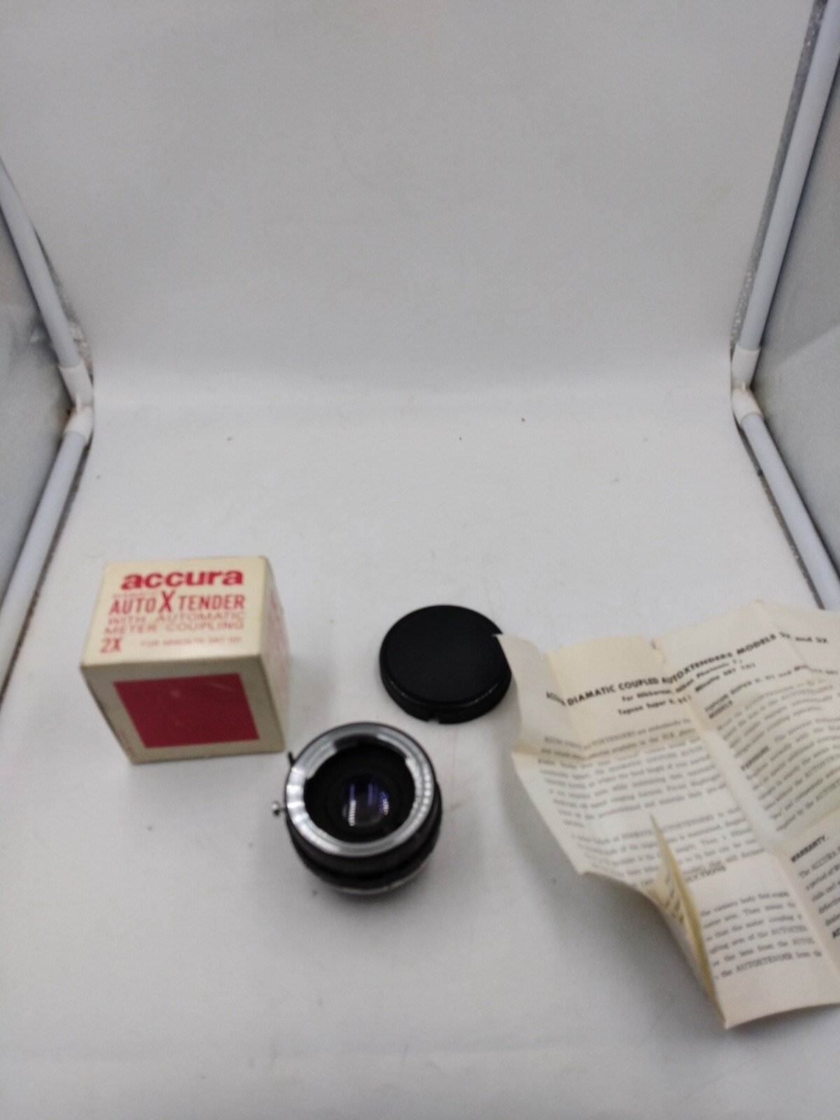 Accura Daliamatic Auto X Tender With Automatic Meter Coupling 2x For Minolta SRT