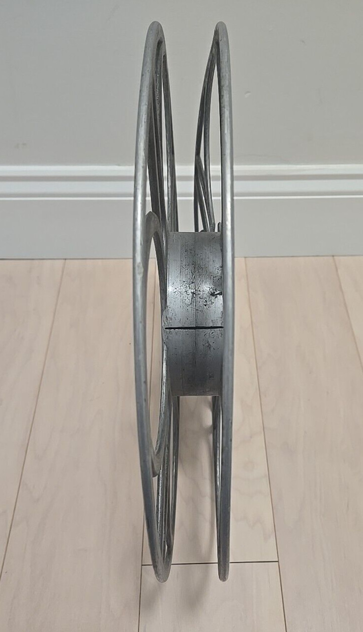 Vintage Goldberg Brothers 15″ 35MM 2000 Feet Aluminum 6 Hole Movie Film Reel