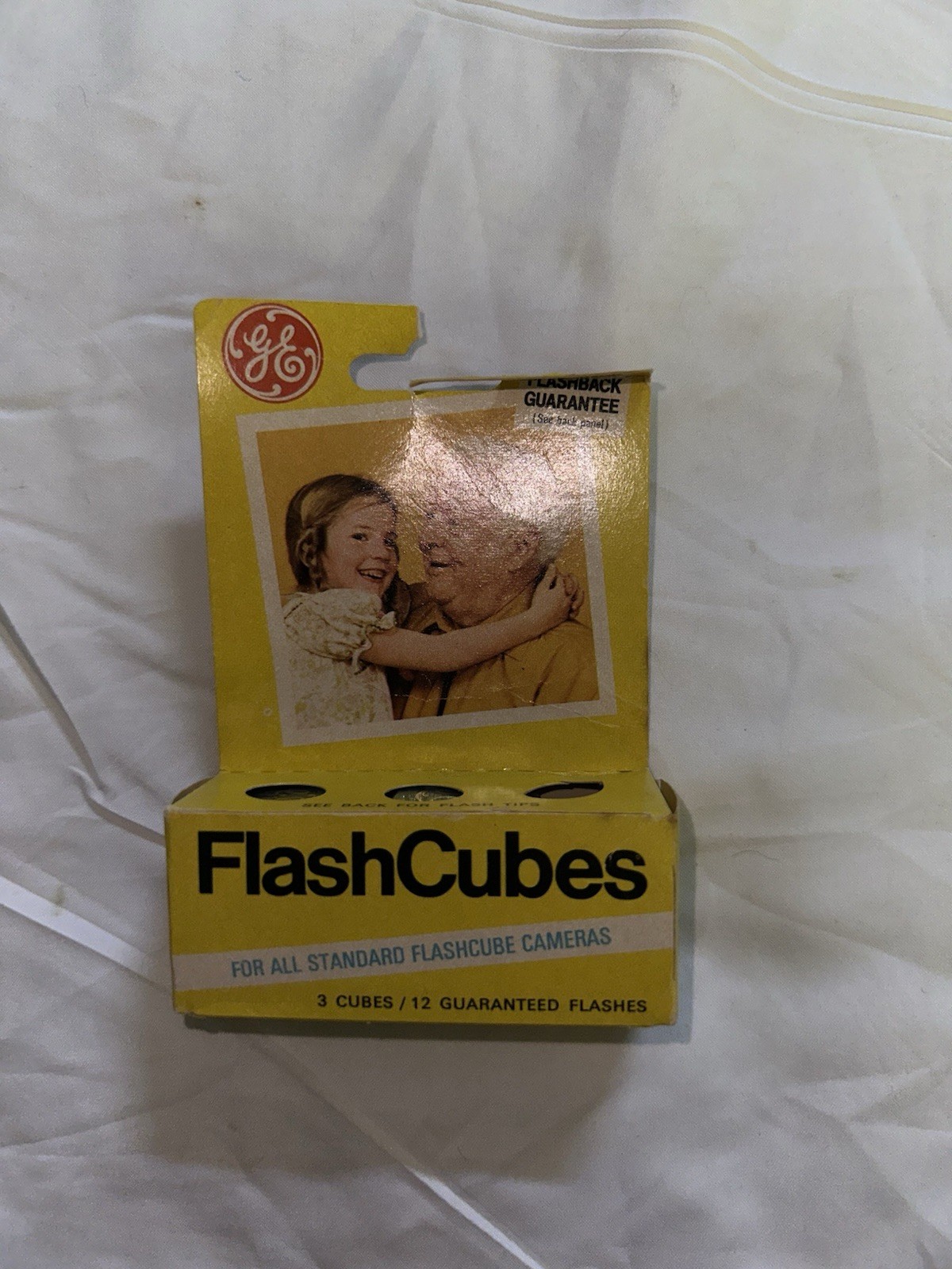 Vintage GE Flash Cubes 3 Pack General Electric NEW OLD STOCK Made In USA