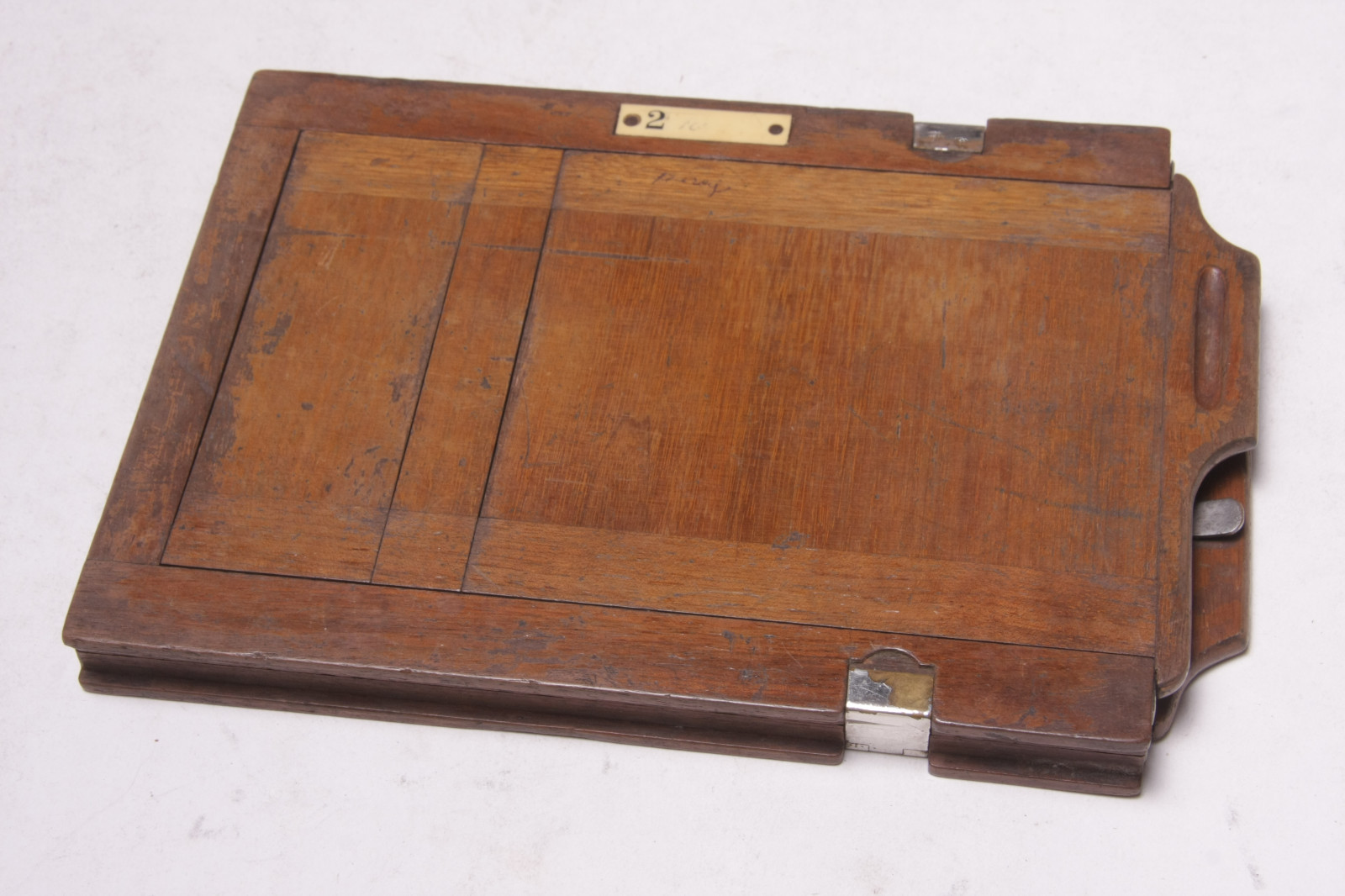 Half Plate Holder for 4 3/4 x 6 1/2″ Glass Film WPC Photography – USED LF291
