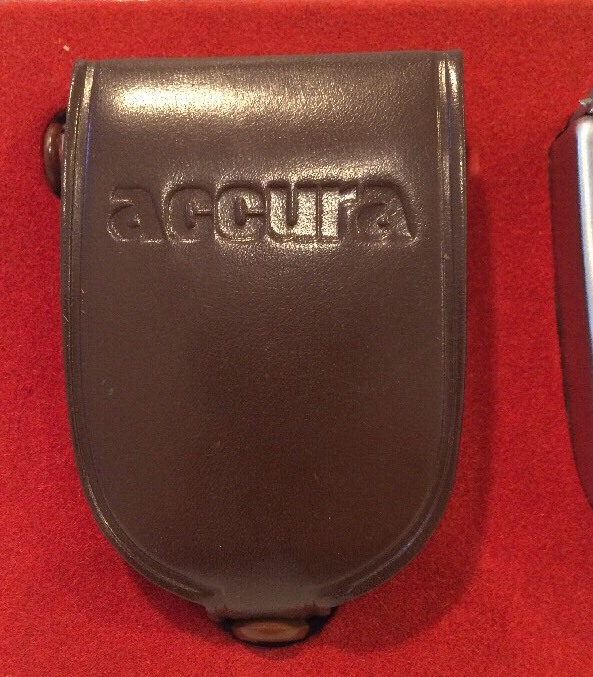 VTG Accura Photo Electric Exposure Meter With Leather Case In Original Box Japan