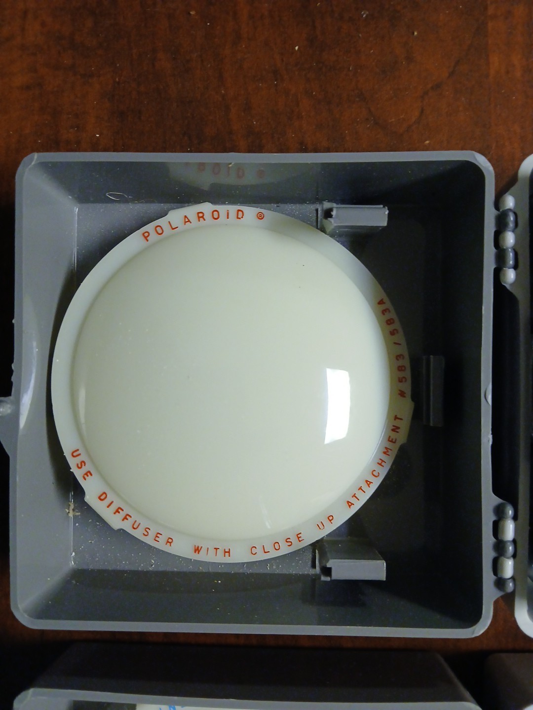 Vtg. Polaroid Automatic 250 Land Camera Portrait Kit # 581 + Close-up Kit # 583