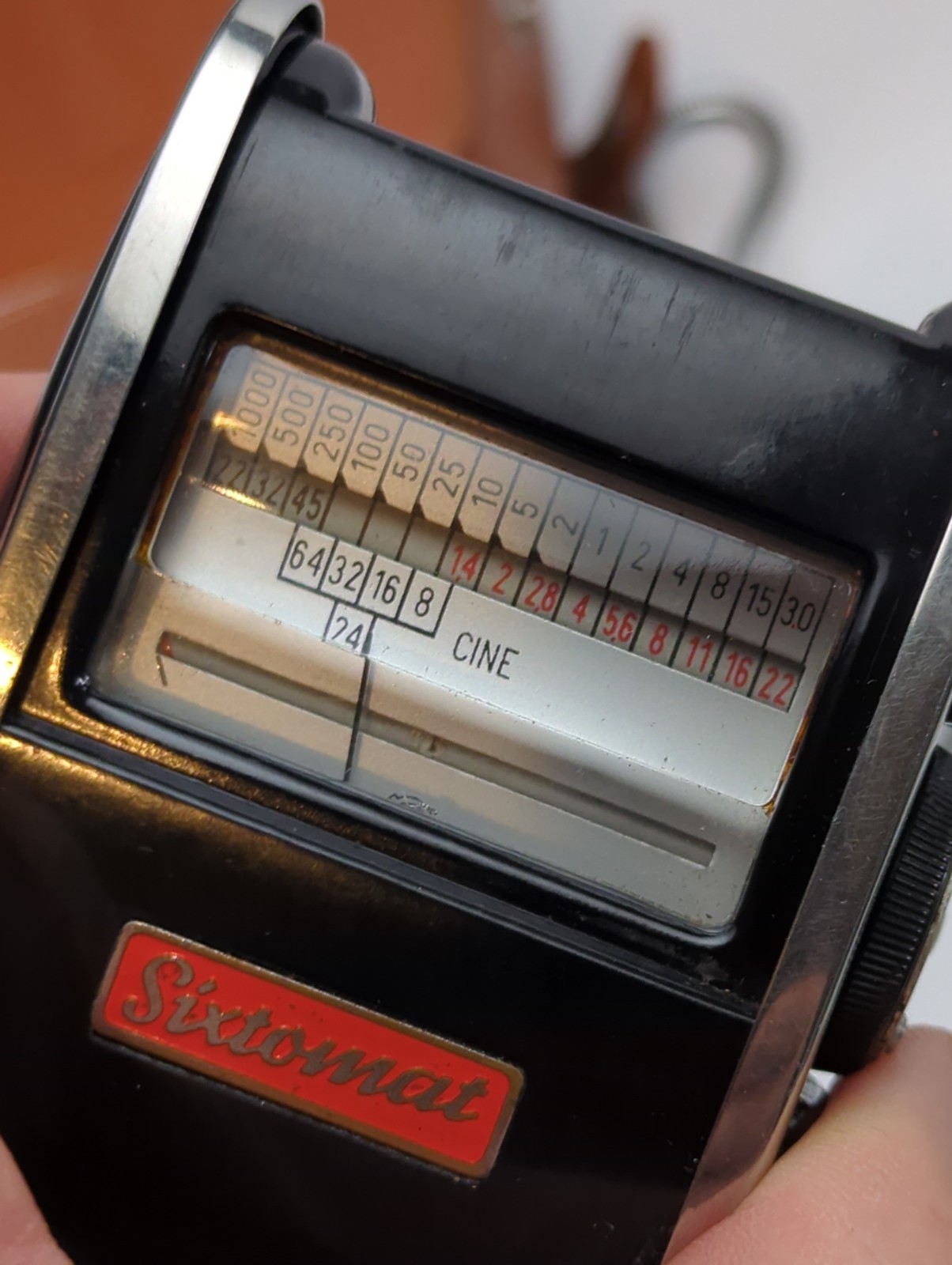 Vintage Gossen Sixtomat Light Meter – Sliding Door – Original Case – Germany