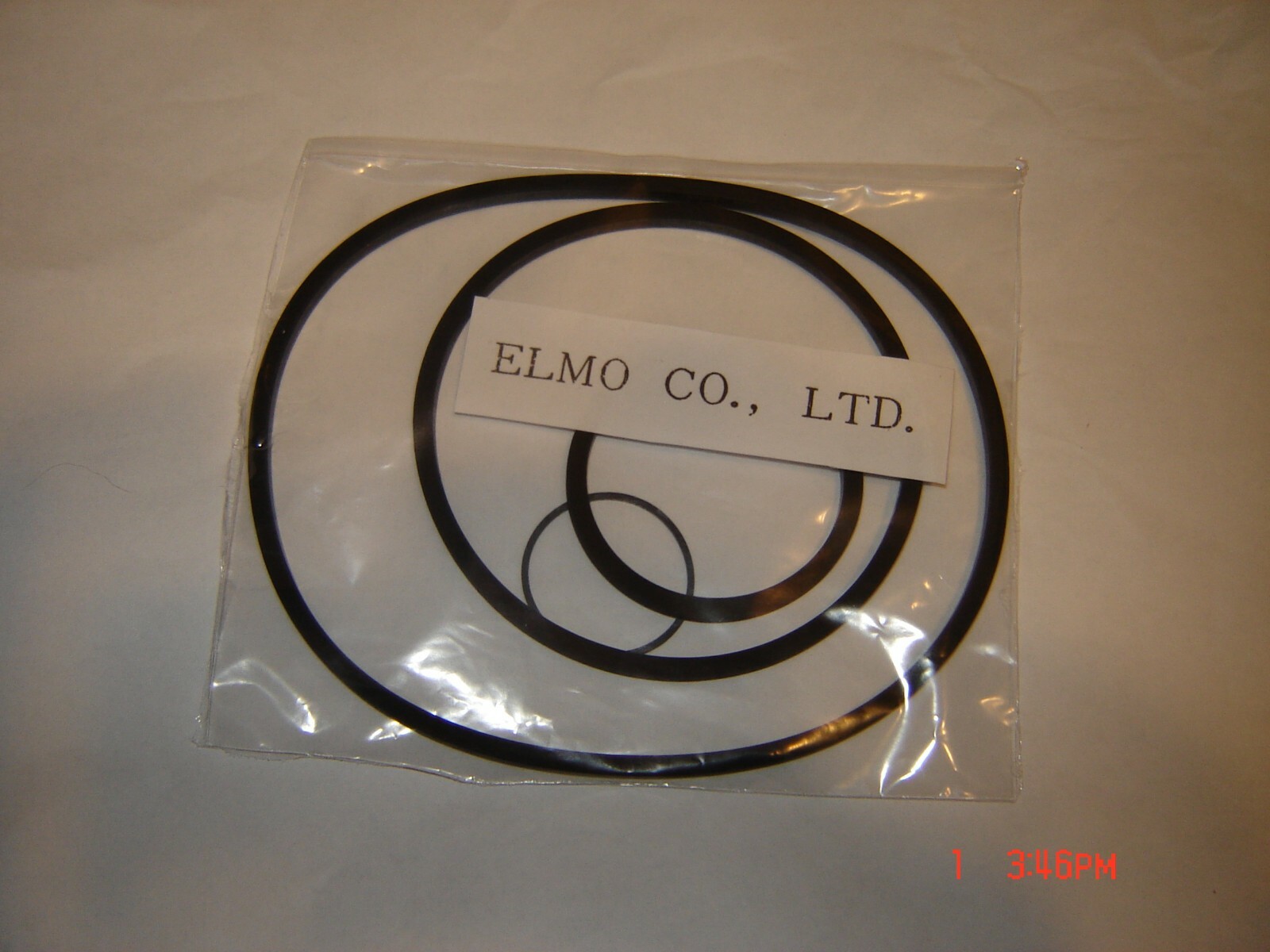 Elmo ST-1200HD Belt Set Super 8 Sound Projector 4 Belt Set, Motor,Reel,Counter