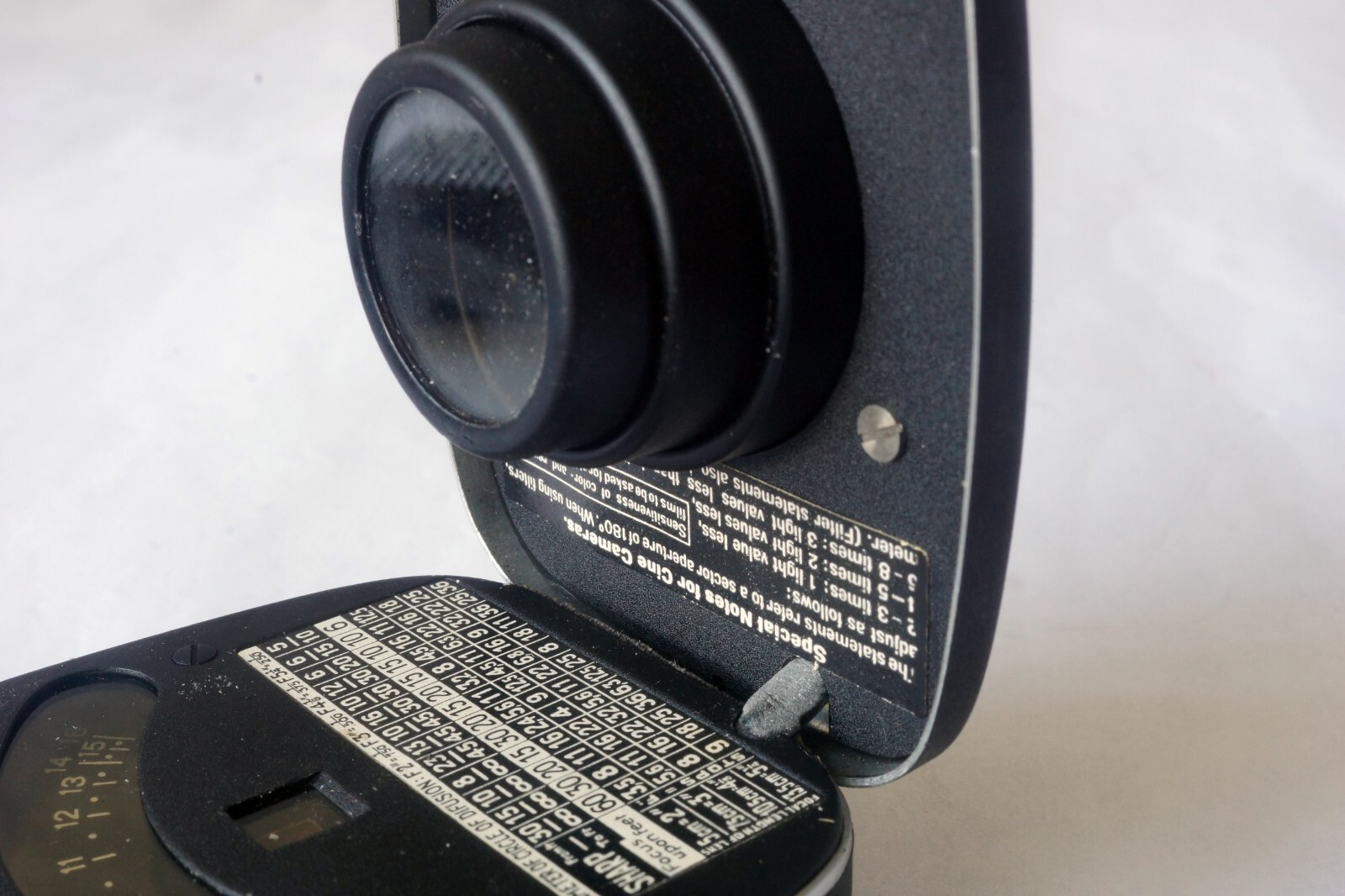 BERTRAM STANDARD LIGHT, EXPOSURE METER with Leather Case Made in Germany as is