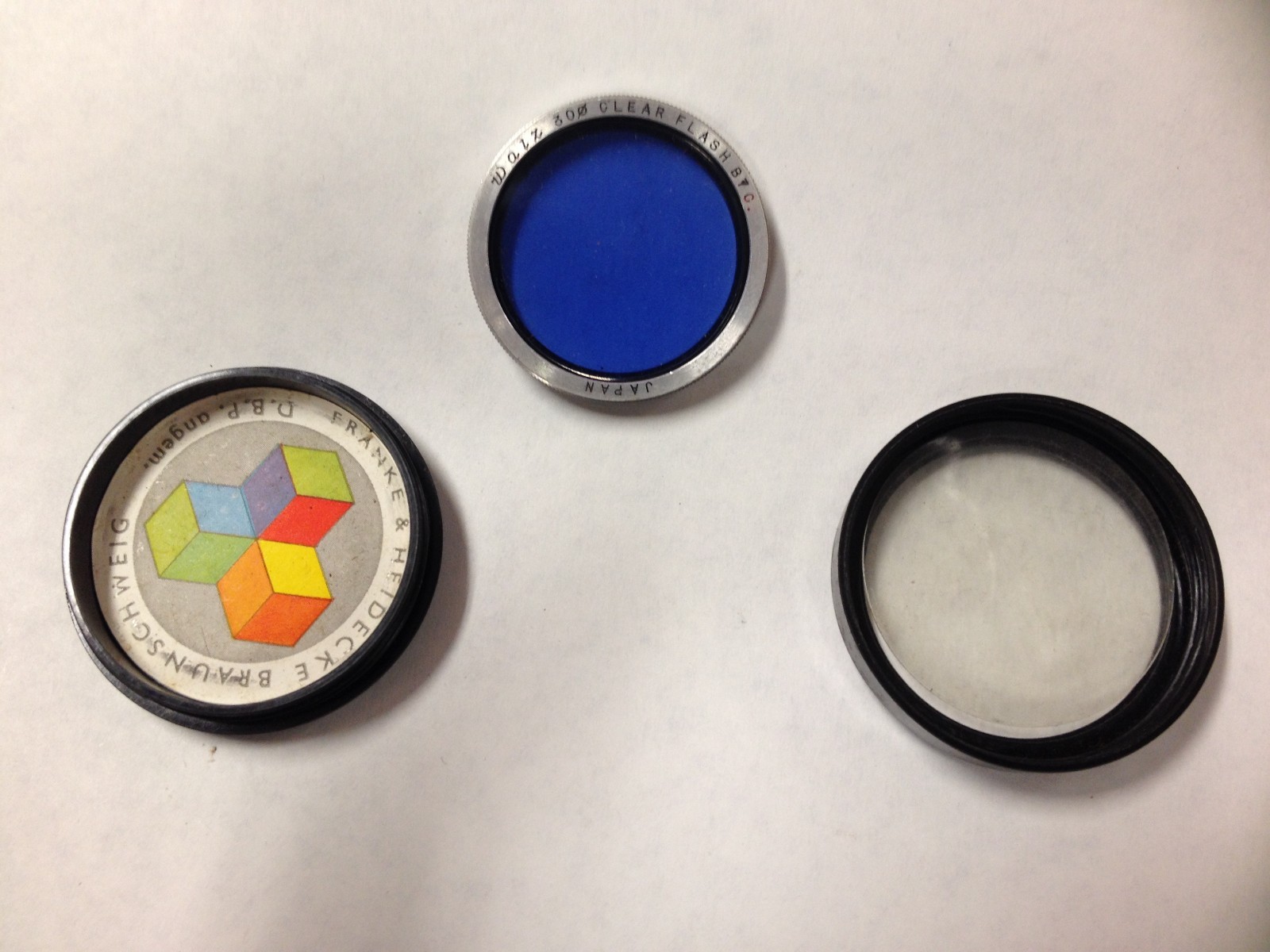 Leica Walz Clear Flash B7 C. BLUE Series Lens Filter
