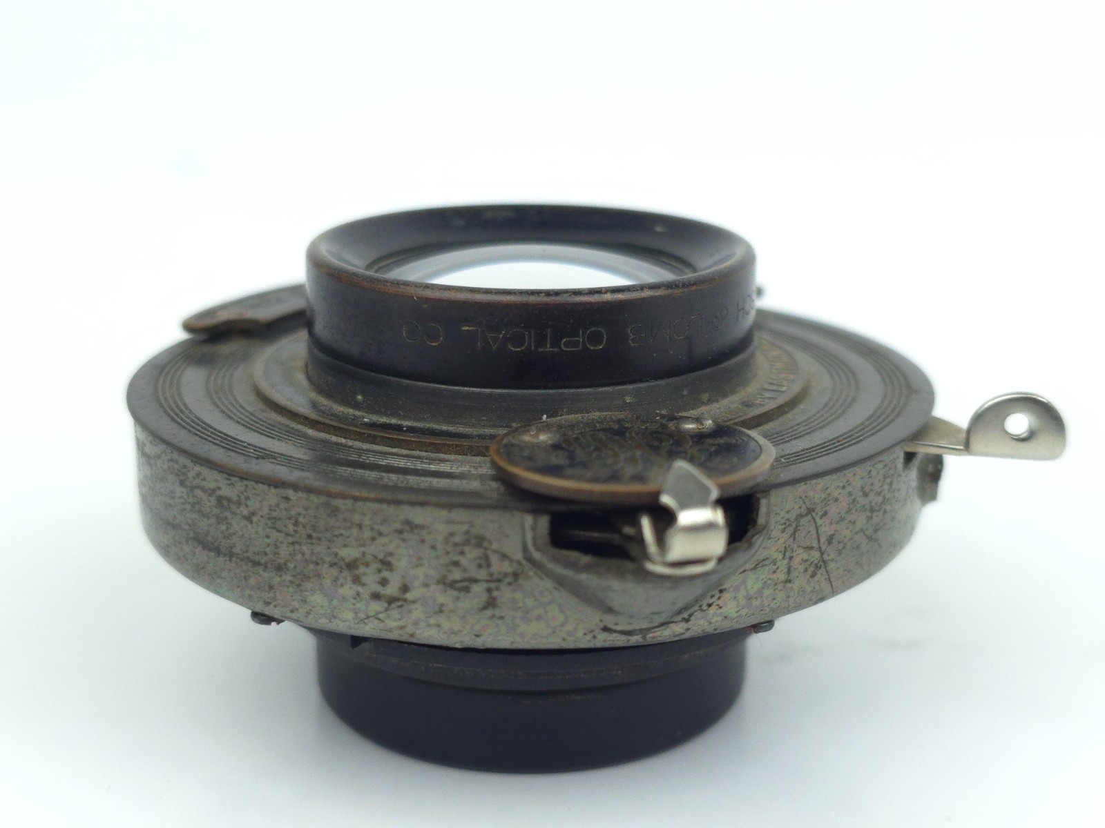 1913 Eastman Kodak Ball Bearing Lens Brass Optical Rochester NY Made In USA