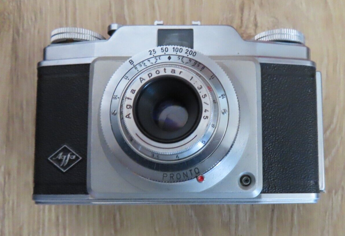 Agfa Pronto Camera with Agfa Apotar Lens