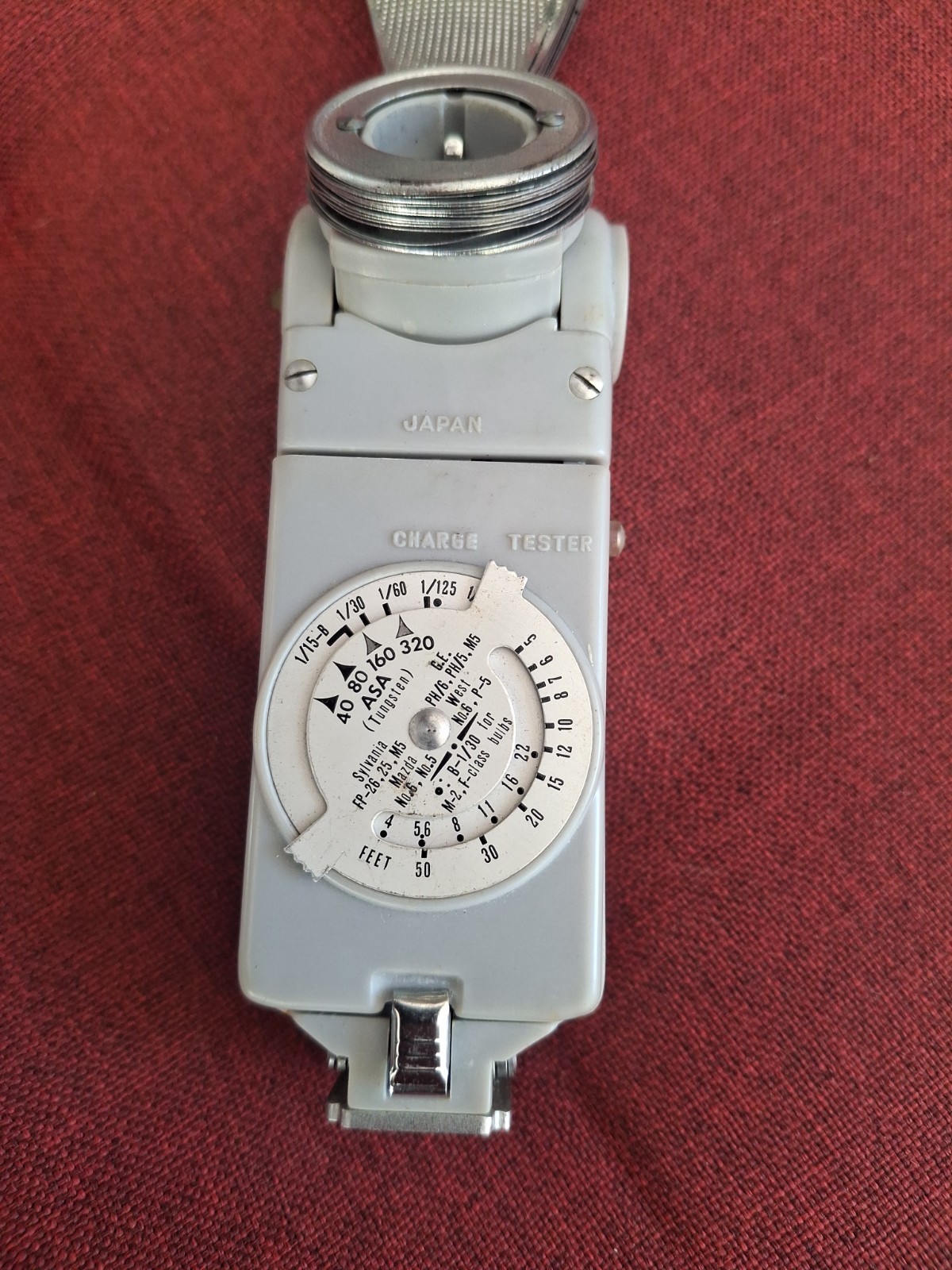 Rare Nikon Nippon Kogaku Tokyo Fan Flash Vintage