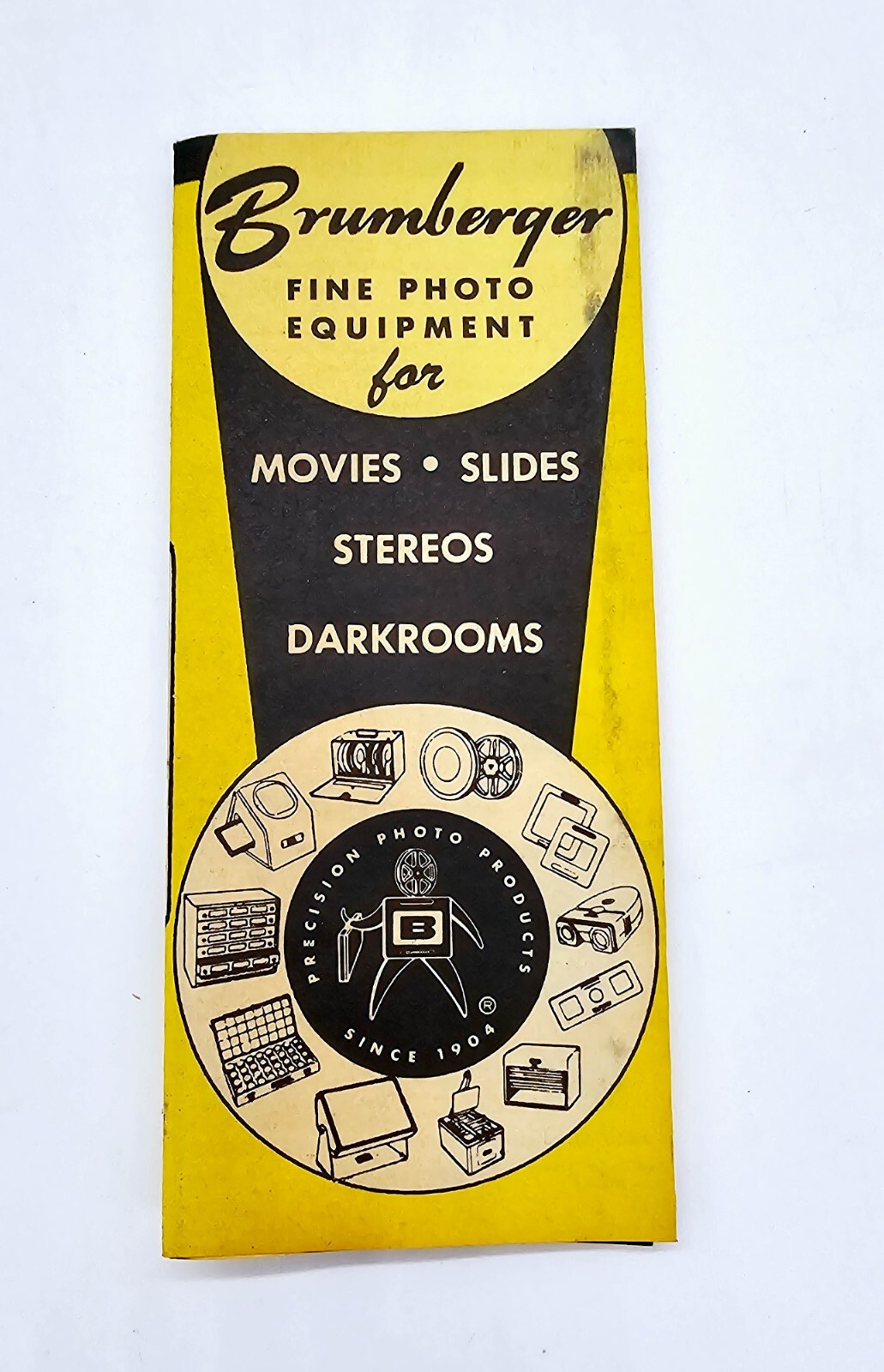 Brumberger Carrying Case – 8mm Movie Film Canisters w 12 Reels in Cases Complete