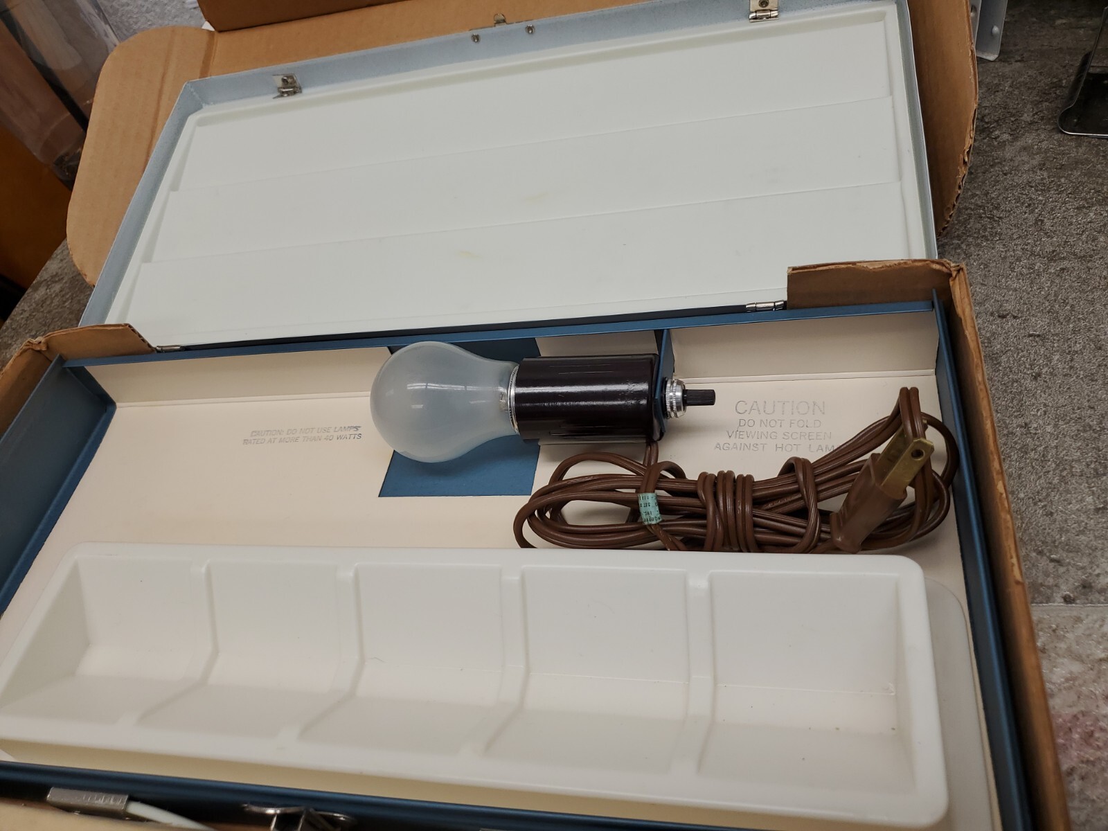 Vintage Smith-Victor Slide Sorter Model SS1 Metal Case Preowned Works GUC