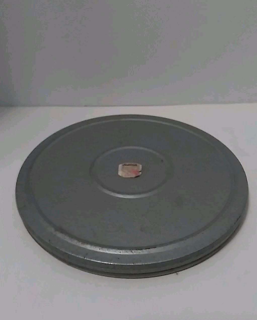 Vintage 7″ Metal 8mm Film Reel & Canister KENCO Burlington WI Steampunk