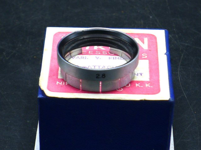 [MINT/BOX] Nikon RF rangefinder 2,8cm attachment for varifocal finder. RARE!