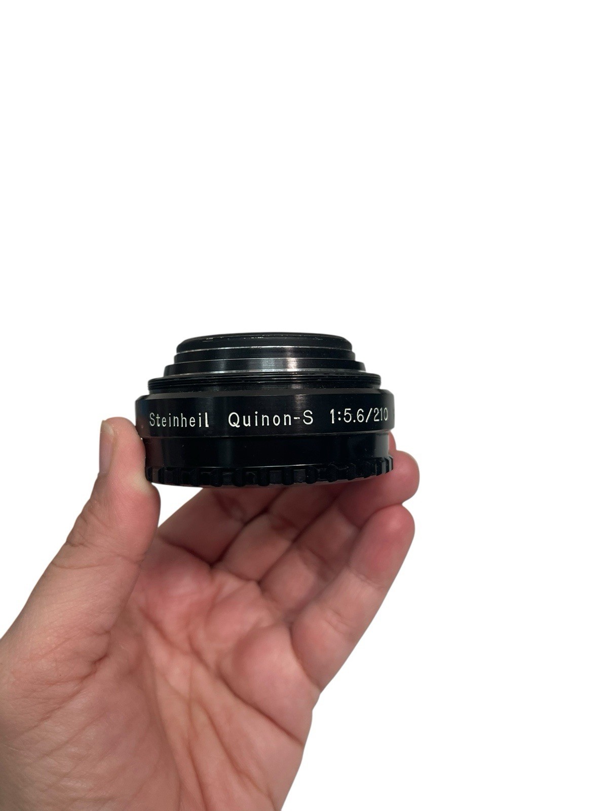 Steinheil Quinon 5.6 / 210. 12 / 310 Lens Vintage Made In Germany READ CHIP