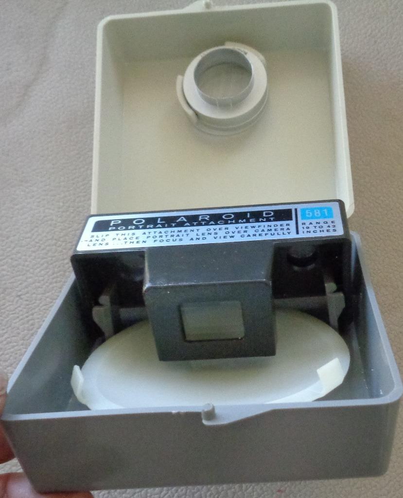 VINTAGE Gently Used Polaroid Portrait Kit – #581 – With Case – VGC – GREAT KIT