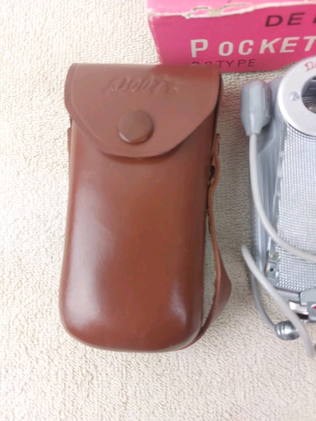 DELTZ POCKET GUN FLASH MODEL#A-1 OLD VINTAGE FILM PHOTOGRAPHY UNTESTED