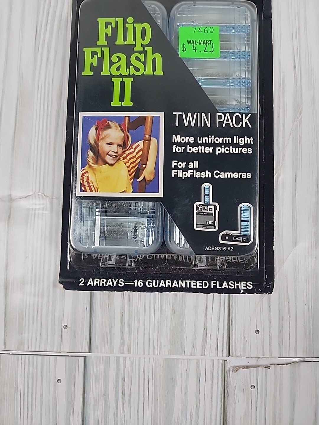 Vintage GE Flip Flash II 2 Twin Pack Flash Packs for FlipFlash Cameras NOS