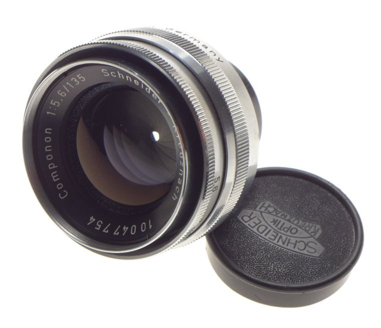 Schneider kreuznach componon 1:5.6/135 enlarger lens caps excellent