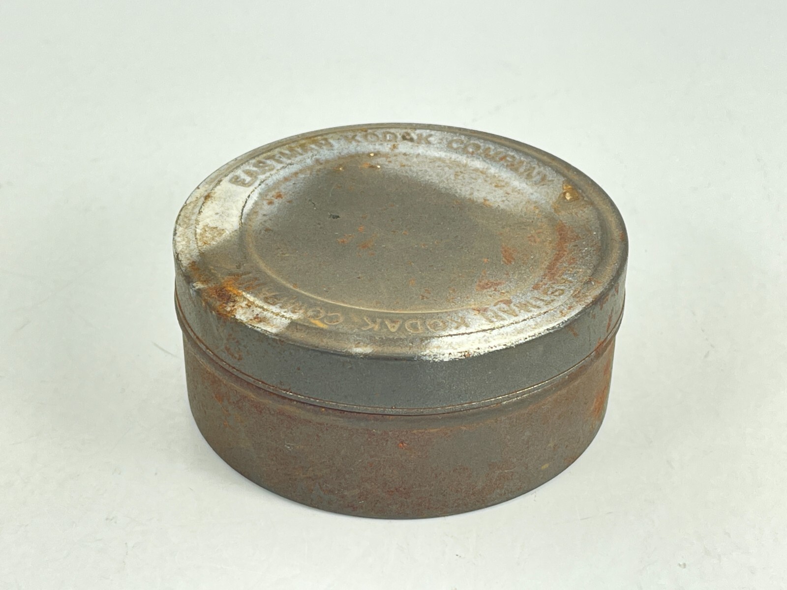 Vintage Eastman Kodak Company Thick 1.75″ T x 3-7/8″ Diam Film Can Canister L1