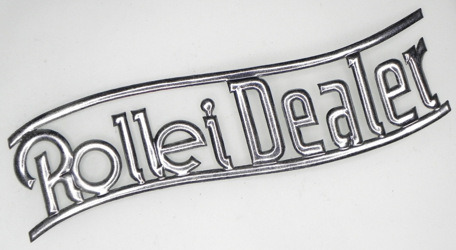 Vintage Rollei Dealer Metal Sign ……….. Minty ……….. Very Rare !!