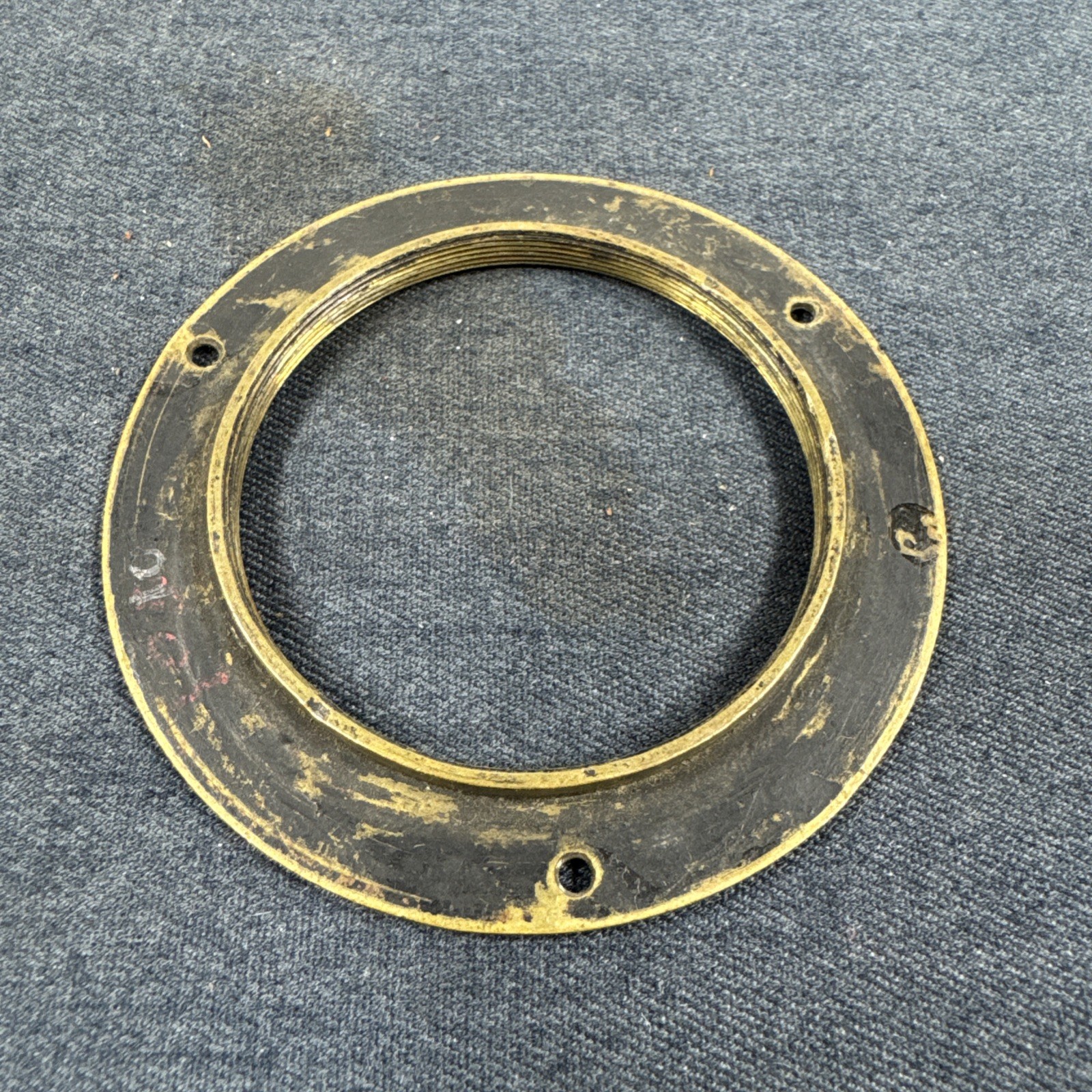 47mm Brass Mounting Flange for Antique Lens and Wooden Camera – 10