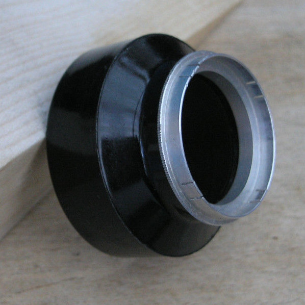 34mm push fit slip on lens hood lightweight shade