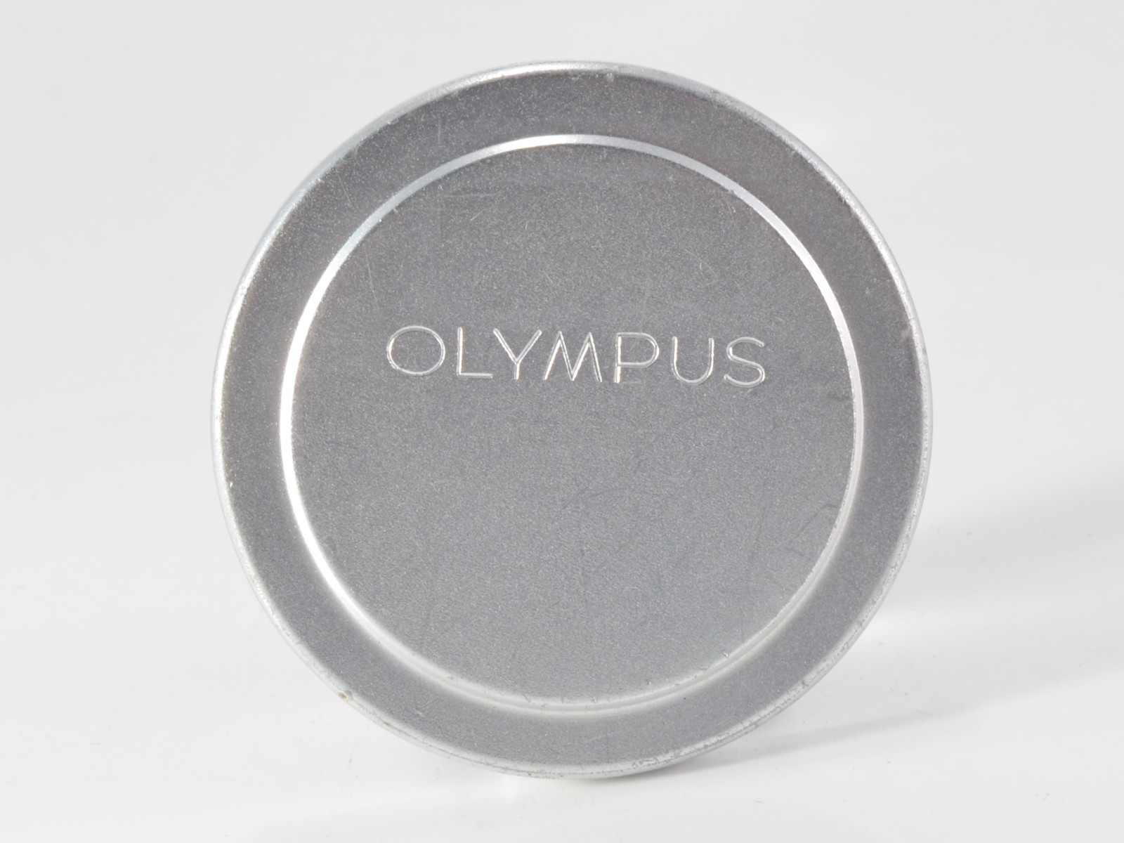 Olympus Metal Lens Cap Push-On 45mm Exc++ for Pen F Zuiko Lens Vintage