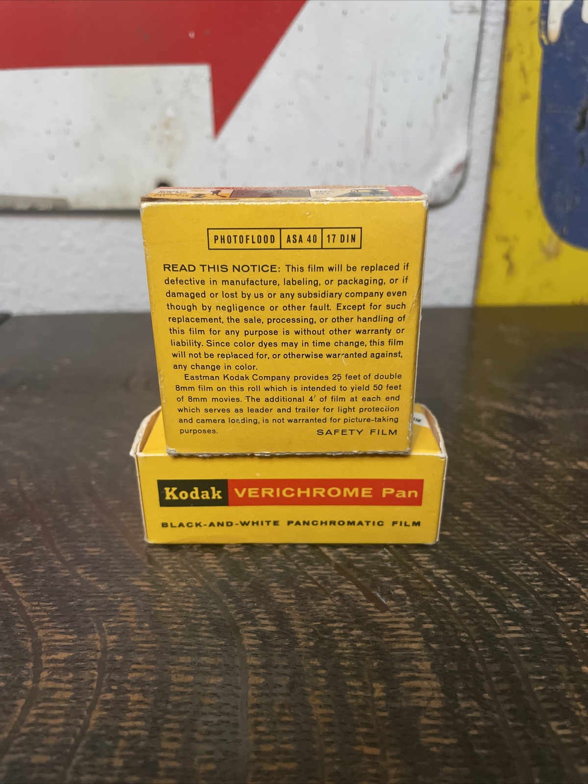 Vintage Kodak Film / Verichrome Pan/ Kodachrome II Color Movie Film