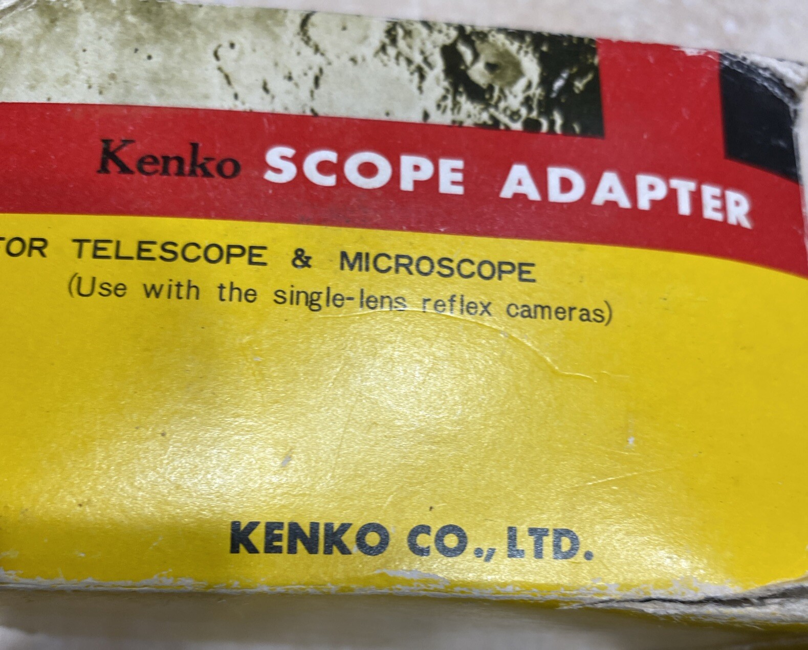 Kenko SCOPE Adapter lens attachment ~ Japan ~ Vintage Kit w/ Manual