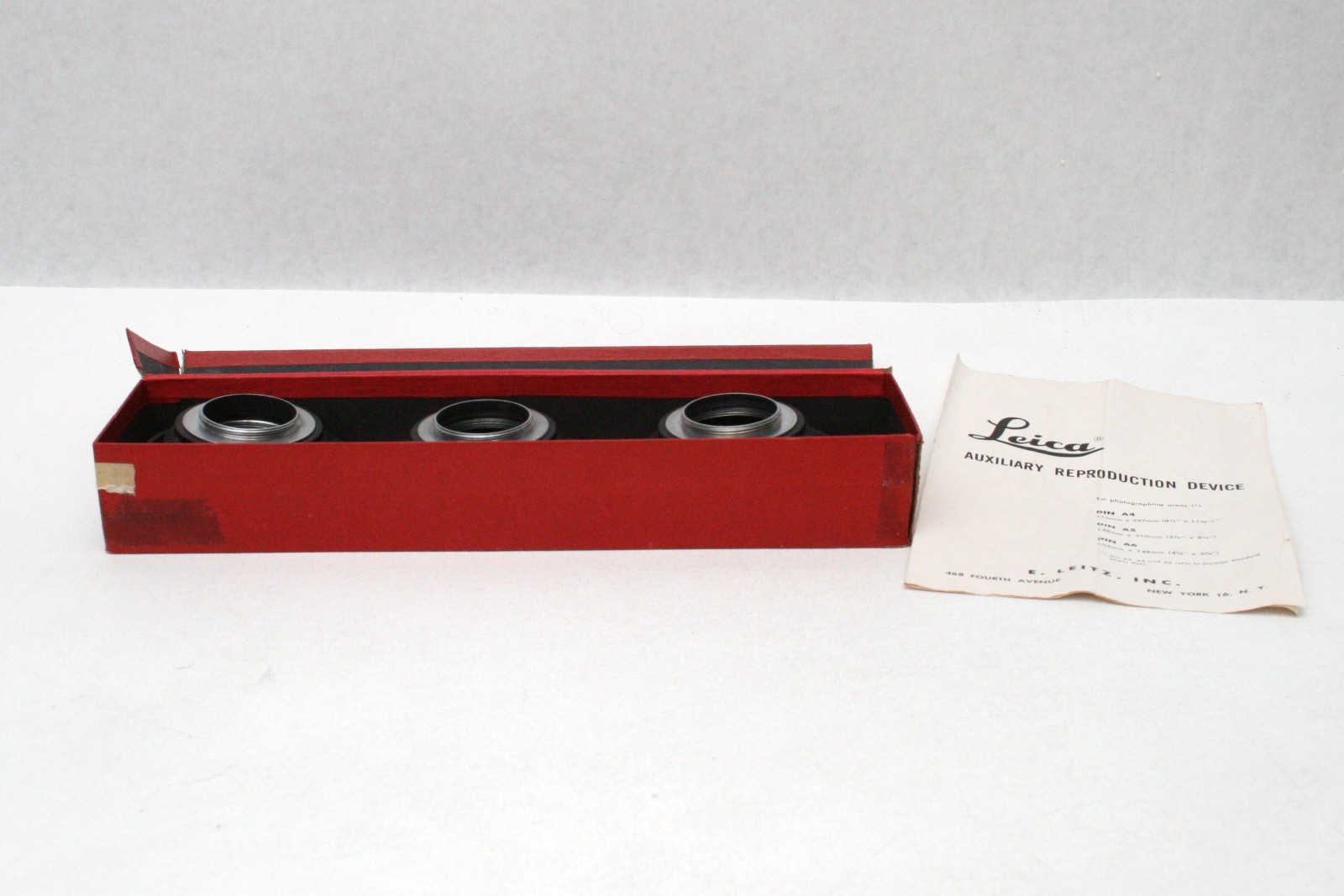 Leica/Leitz BOOWU Auxiliary Reproduction Device Photography Germany