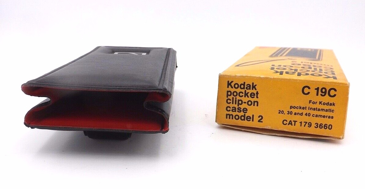Vintage Kodak Pocket Clip-on Case Model 2 C 19C