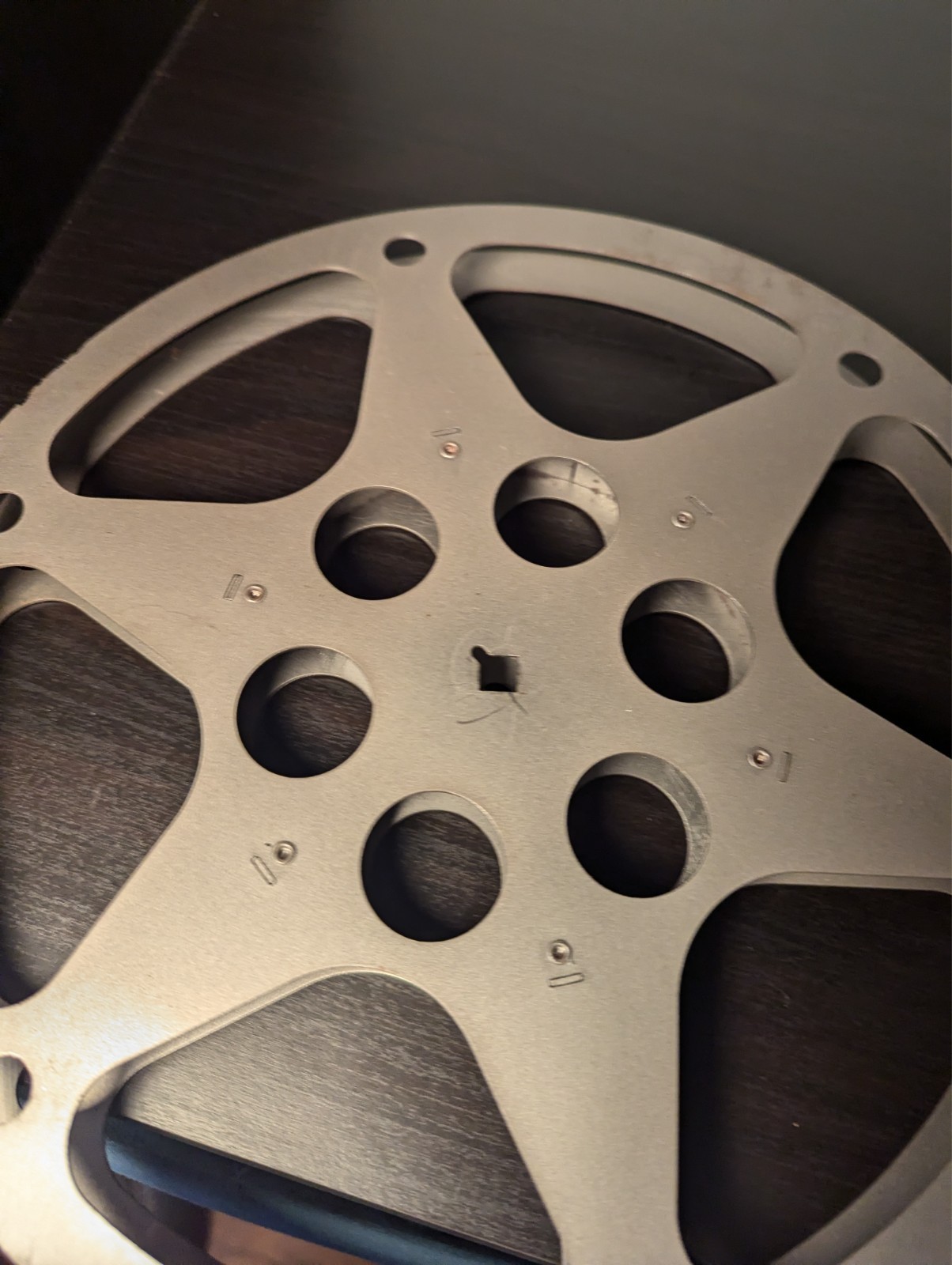 SCHERER 800′ 16MM FILM REEL 800ft cap – Made In USA – See Video