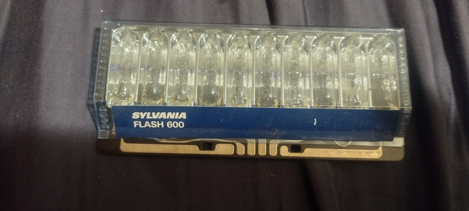 Sylvania Blue Dot Flash Bar for Polaroid Vintage