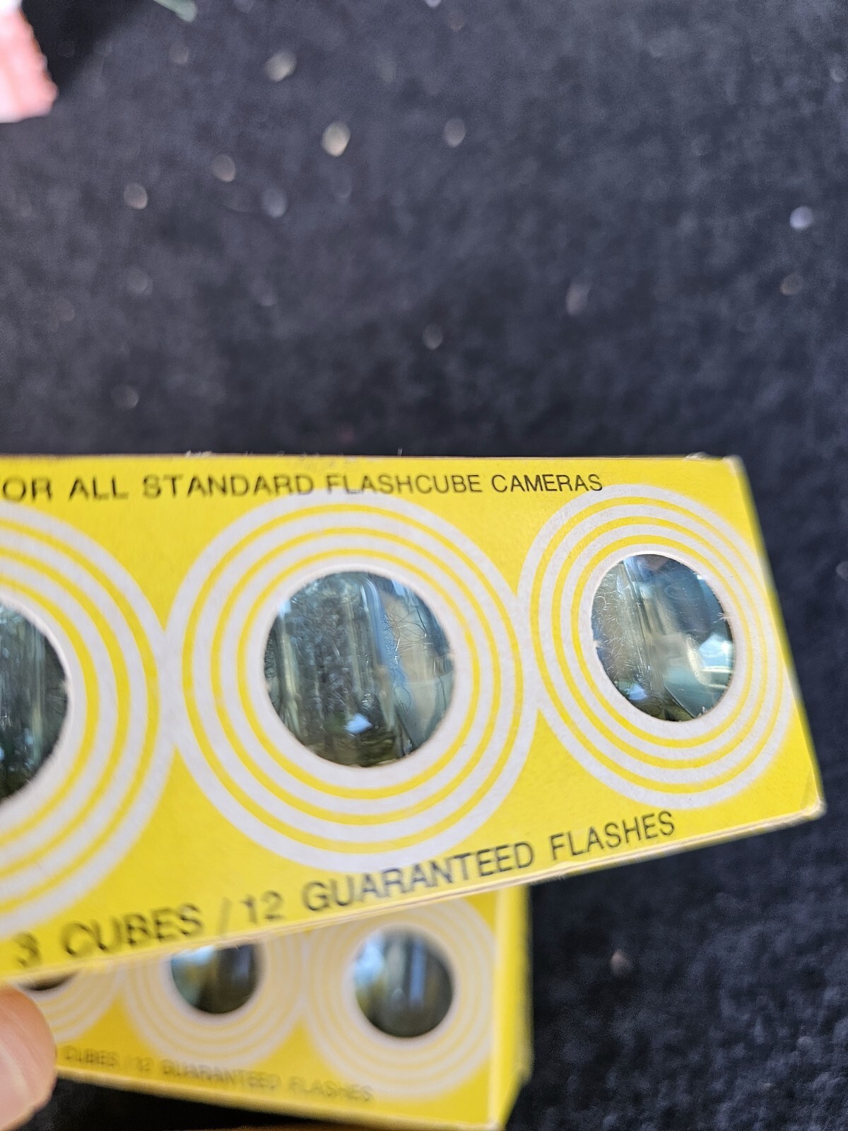 VTG Lot Of 4 Kamero Flashcubes Camera Flash Woolworth Boxes 12 Cubes