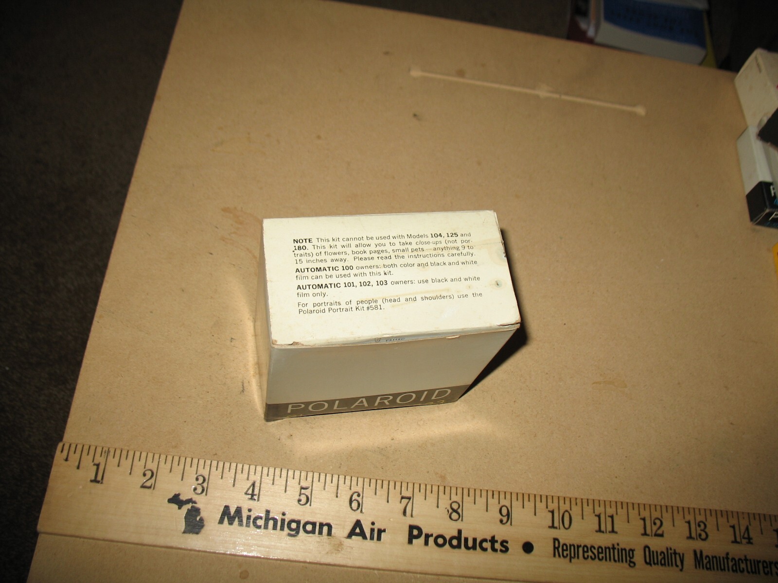 VTG NOS? POLAROID CLOSE UP KIT #583 FOR COLOR PACK CAMERAS