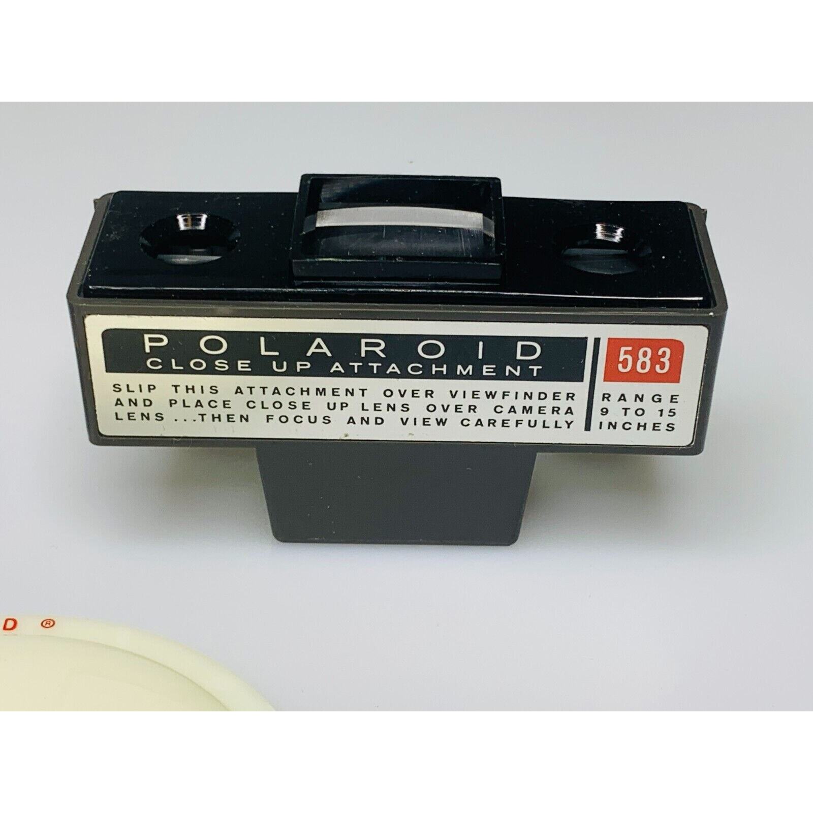 Vintage Polaroid Close-up Kit No. 583 for Color Pack Cameras