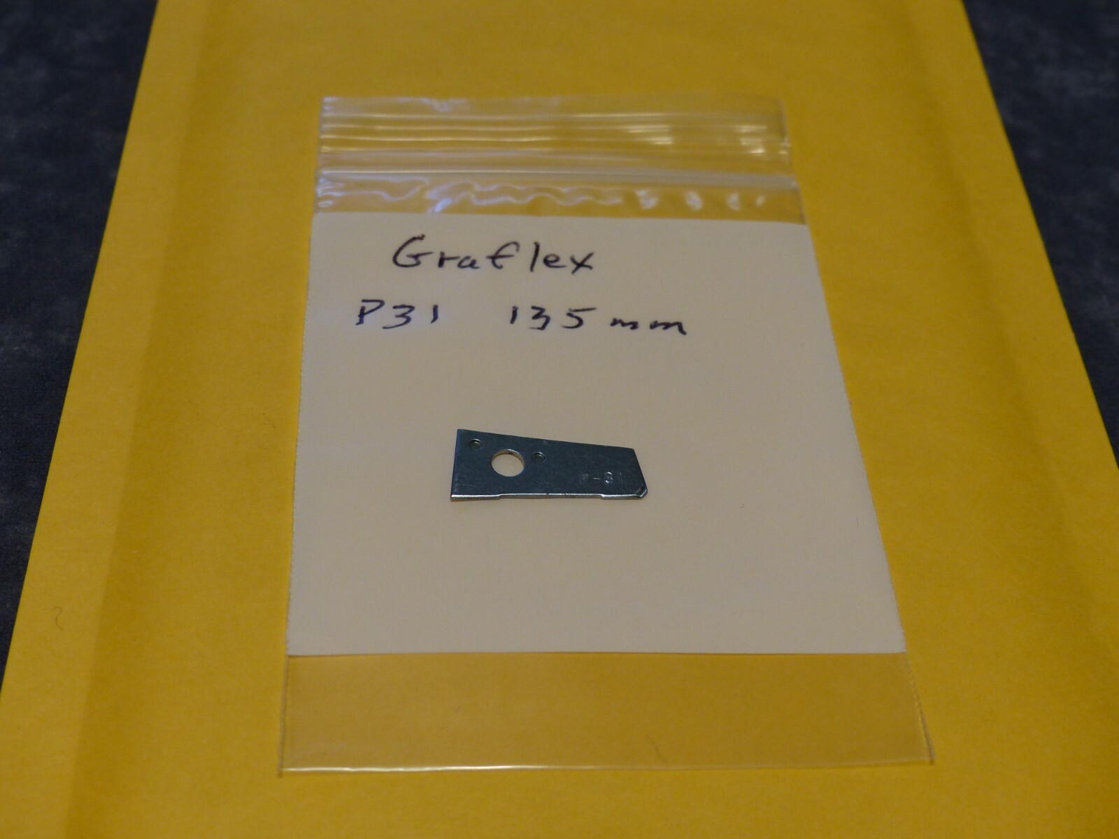 GRAFLEX P31 / 135 MM CAM FOR 4X5 TOP R.F. CROWN / SPEED GRAPHIC CAMERAS