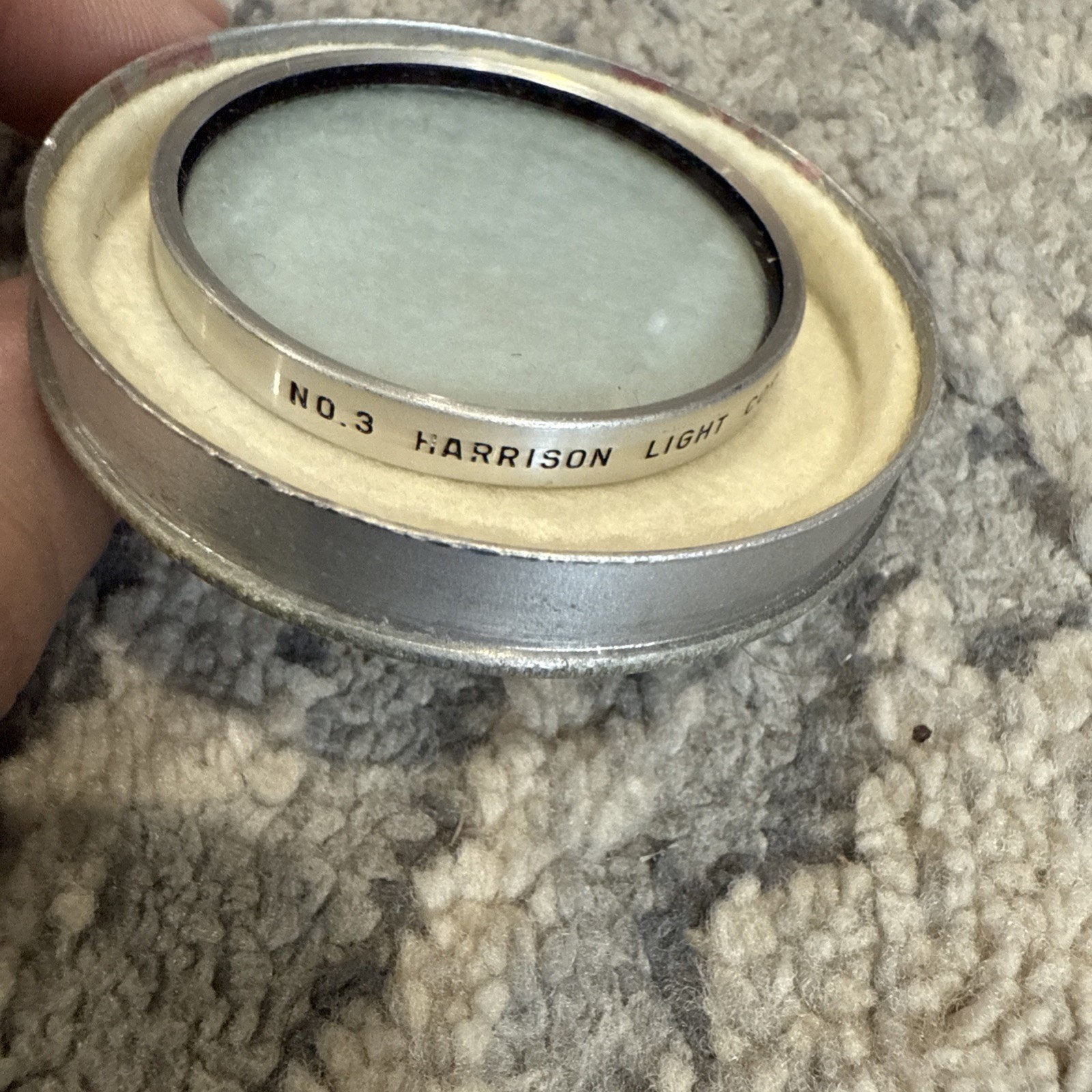 Vintage HARRISON Light CORRECTOR DISC No. 3 B 1/8