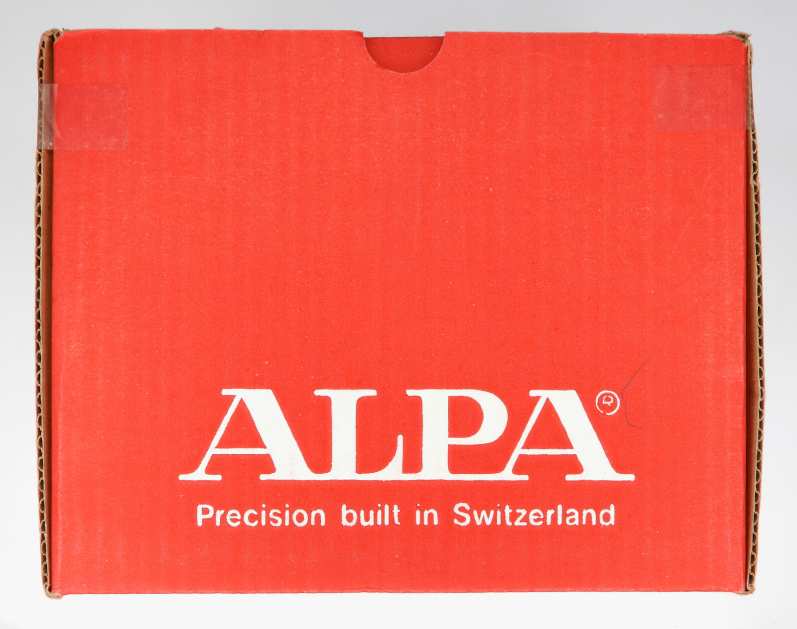Alpa Red Outer Box for Late Alpa Camera model