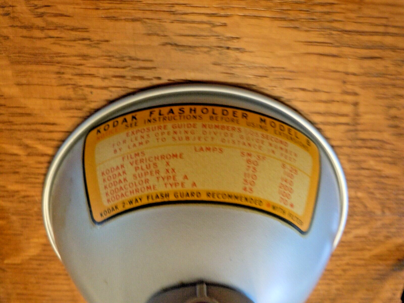 Vintage Kodak Flasholder Model B with 29 replacement bulbs