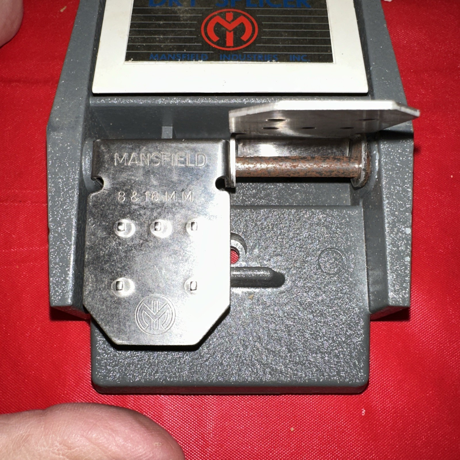 Vintage 8mm 16mm Movie Film Splicer Mansfield Chicago Illinois USA