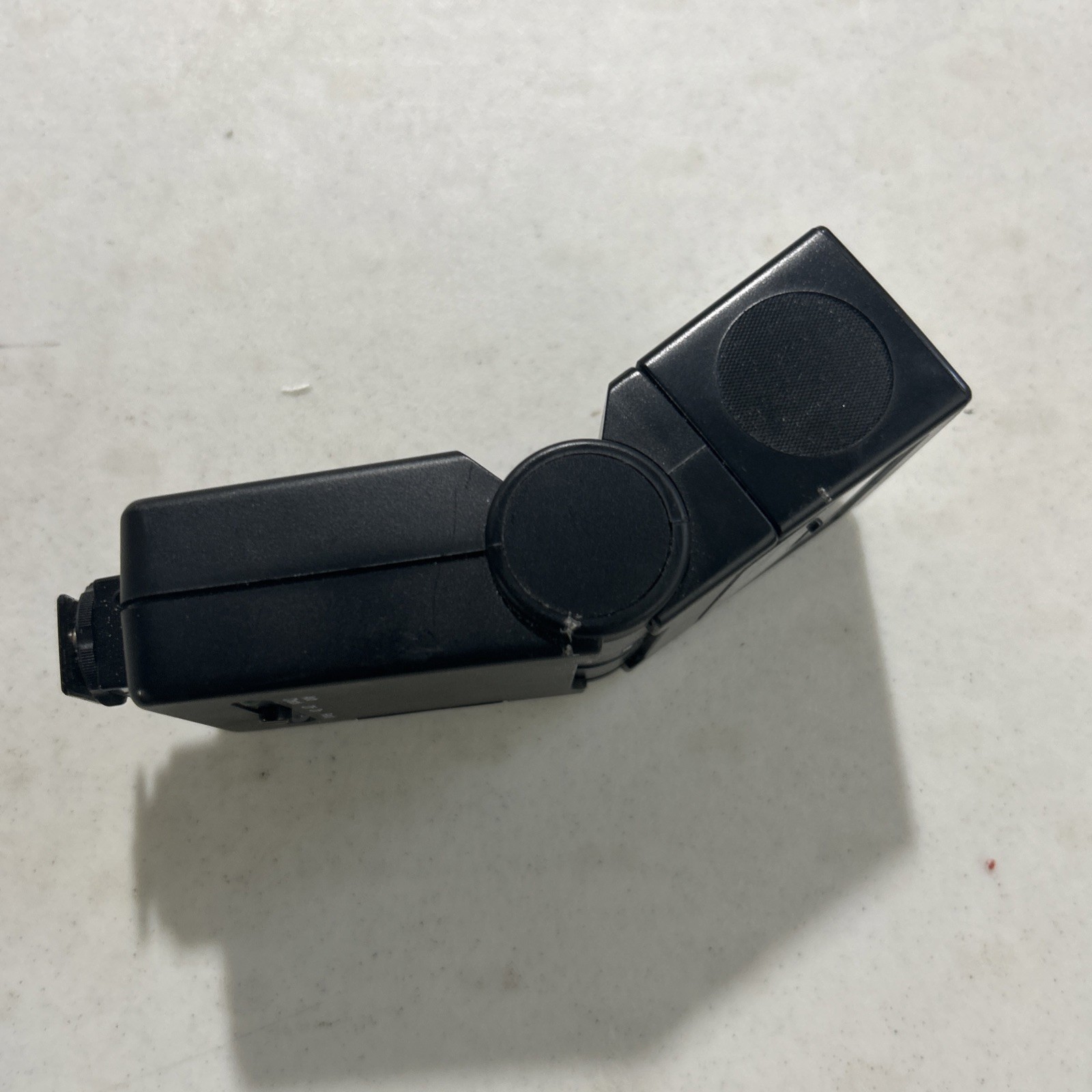 JCPenney Compact Zoom Automatic Strobe Thyristor FLASH Tilt head Vintage – AS IS