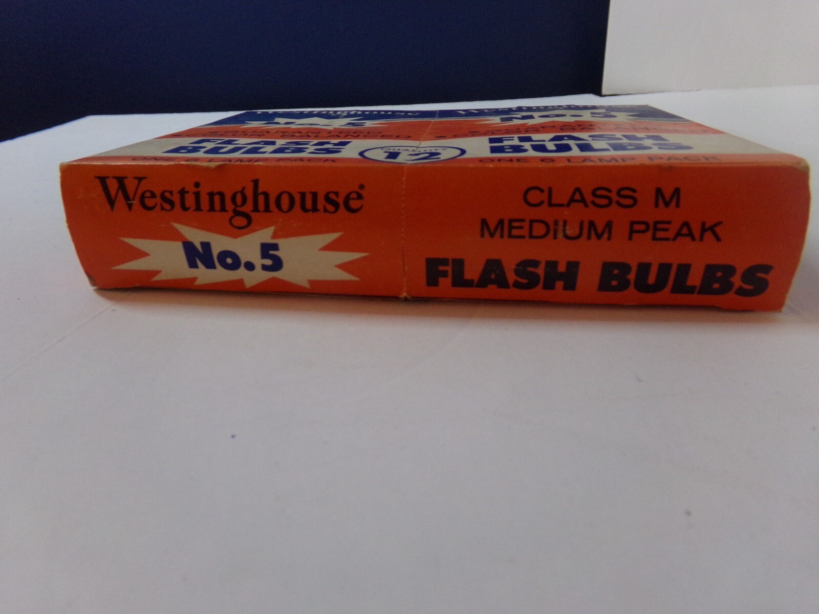 VINTAGE WESTINGHOUSE No. 5 FLASHBULBS CIRCA 1960