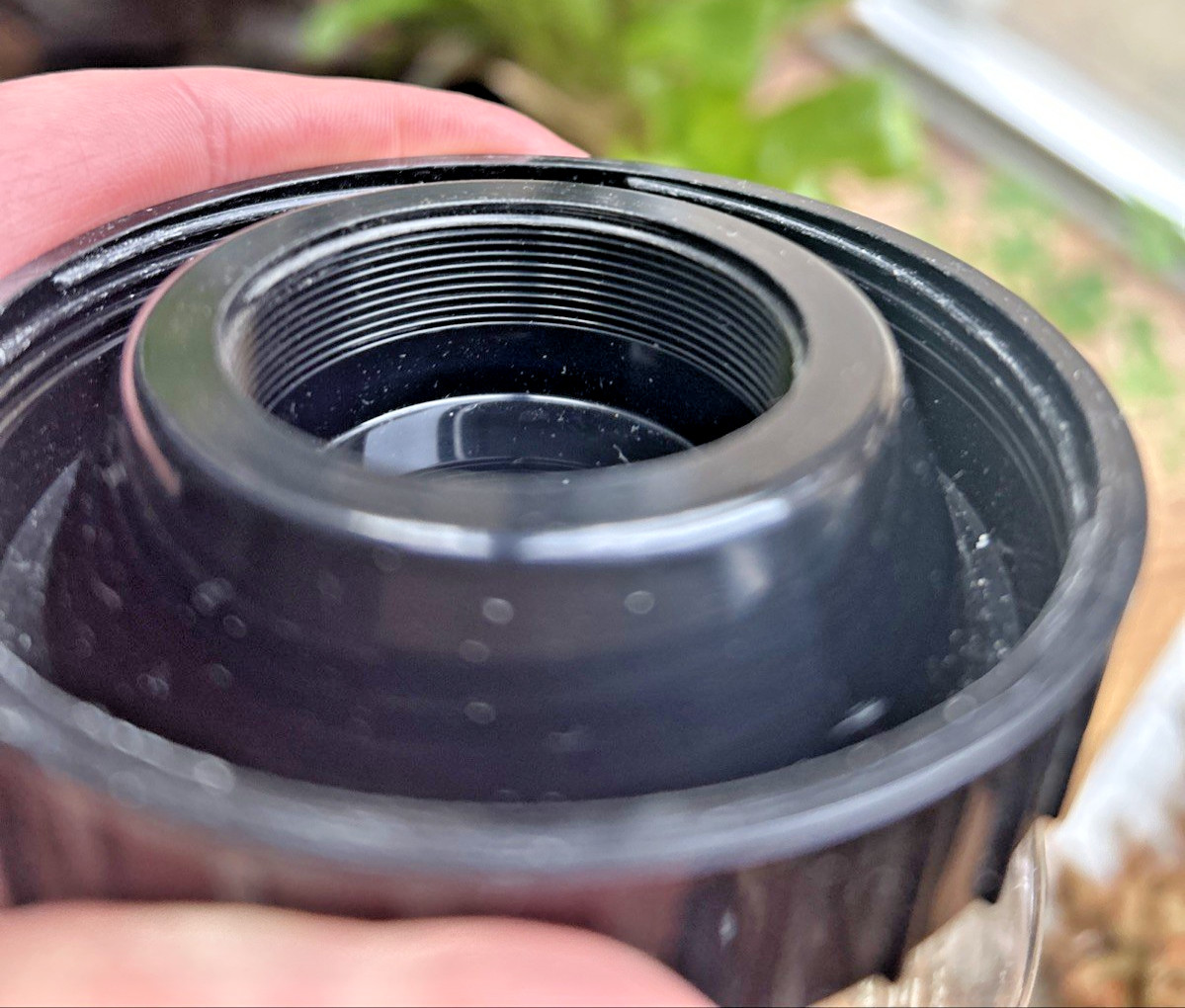 El NIKKOR Plastic Bubble (no Lens) 3” X 3” Diameter Excellent Ready To Use!
